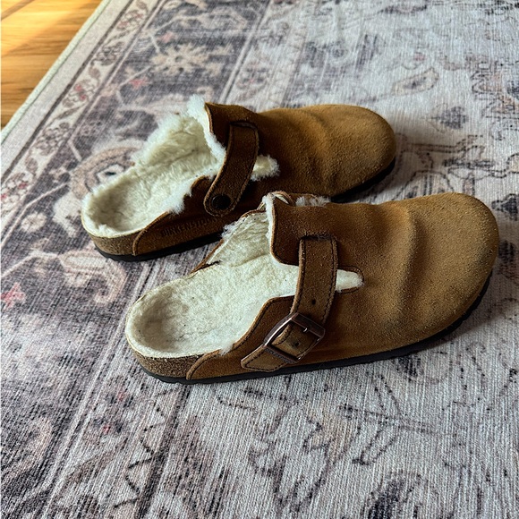 Birkenstock Boston Shearling Clogs - Picture 2 of 3